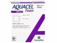 Aquacel Foam Adhäsiv 10x10 cm Verband 10 ST