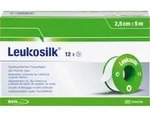 Leukosilk 2.5 cmx5 M 12 ST