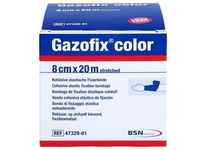 Gazofix Color Kohäsive Fixierbinde Blau 20M X 8cm 1 ST