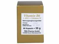 Vitamin B 6 + B 12 + Folsäure N Kapseln 60 ST