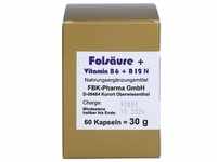 Folsäure+vitamin B6+b12 Komplex N Kapseln 60 ST