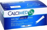 PZN-DE 12414066, HERMES Arzneimittel Calcimed D3 500mg 1000Ie Direct 60 ST
