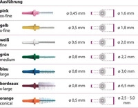 PZN-DE 02172455, Hager Pharma Pic-Brush Ersatzb&uuml;rsten Konisch Orange 6 ST