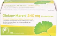 PZN-DE 12580497, HERMES Arzneimittel Ginkgo-Maren 240mg Filmtabletten 120 ST
