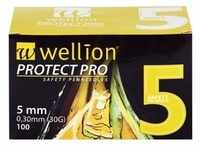 Wellion Protect pro Safety Pen Needles 5 Mm 100 ST