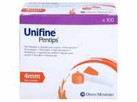 Unifine Pentips 4Mm 33G 100 ST