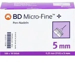 Bd Micro Fine + 5 Nadeln 110x0.25x5Mm 110 ST