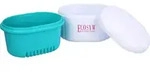 Prothesenbox Ecosym Oval mit Sieb 3Tlg 1 ST