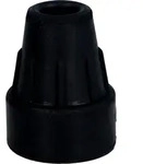 Kr&uuml;ckenkapsel16Mm Schwarz M.stahleinl.f.unterarmst 1 ST
