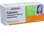 Calcium-Ratiopharm 500 mg Kautabletten 100 ST