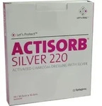 Actisorb 220 Silver 10.5 x 10.5 cm Steril 10 ST