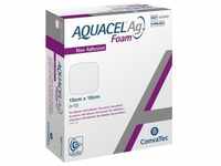 Aquacel Ag Foam Nicht-Adhäsiv 10x10cm 10 ST
