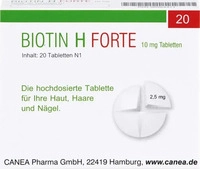 PZN-DE 00964471, Pharma Peter Biotin H Forte 10 mg Tabletten 20 ST