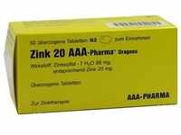 Zink 20 Aaa-Pharma Dragees 50 ST