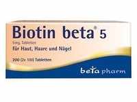 Biotin Beta 5 Tabletten 200 ST
