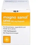 Magno Sanol Uno 243 mg Kapseln 100 ST