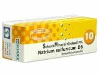 Schuckmineral Globuli 10 Natrium Sulfuricum D 6 7.5 G