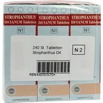 Strophanthus D 4 Sanum Tabletten 240 ST