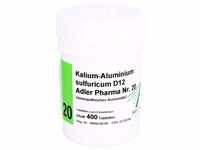 Biochemie Adler 20 Kalium-Aluminium Sulf.d12 Adler 400 ST