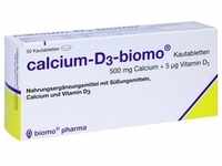 Calcium-D3-Biomo Kautabletten 500+d 50 ST