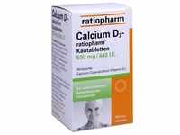 Calcium D3-Ratiopharm Kautabletten 100 ST