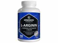 L-Arginin 750 mg + Piperin + Vitamine 360 ST
