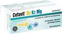 PZN-DE 15580167, Cefak Cefavit D3 K2 mg 4.000 I.e. 100 ST