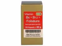 Vitamin B6+b12+folsäure Kapseln 120 ST