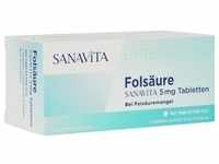Folsäure Sanavita 5 mg Tabletten 100 ST