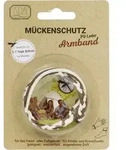 M&uuml;ckenschutz Armband Pu-Leder -Braun/Wei&szlig;- Kda 1 ST