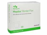 Mepilex Border Flex 7.5x7.5 cm Schaumverband Haft. 10 ST
