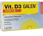 Vit. D3 Galen 1000 I.e. 50 ST