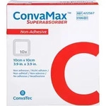 Convamax Superabsorber Nicht Adh&auml;siv 10x10 cm 10 ST