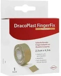 Dracoplast Fingerfix 2.5cmx4.5M Haut M. Wundk. 1 ST