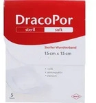 Dracopor Wundverband 15x15 cm Steril 5 ST