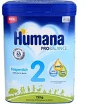Humana Probalance Folgemilch 2 mit Hmo Probalance 750 G