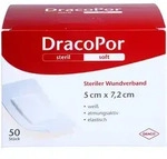 Dracopor Wundverband 5x7.2 cm Steril 50 ST