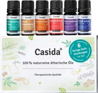 PZN-DE 17582437, Casida &Auml;therische &Ouml;le Duftmischungen Set Naturrein Top 6 30 ML