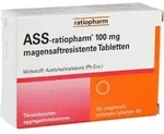 Ass-Ratiopharm 100 mg Magensaftresistente Tablette 100 ST
