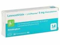 Levocetirizin - 1 A Pharma 5 mg Filmtabletten 20 ST