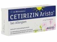 Cetirizin Aristo bei Allergien 10mg Filmtabletten 20 ST