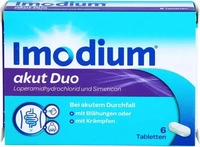 PZN-DE 17382690, Kenvue (OTC) Imodium Akut Duo 2 mg/125 mg Tabletten 6 ST