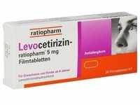 Levocetirizin-Ratiopharm 5 mg Filmtabletten 20 ST