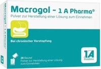 PZN-DE 14264062, Macrogol - 1 A Pharma Plv.z.her.e.lsg.z.einnehmen 20 ST