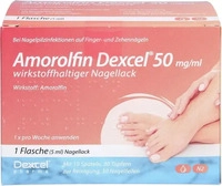 PZN-DE 17417632, Dexcel Pharma Amorolfin Dexcel 50 mg/ml Wirkstoffhaltiger Nagel. 5