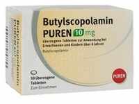 Butylscopolamin Puren 10 mg Überzogene Tabletten 50 ST