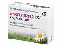 Levocetirizin Adgc 5 mg Filmtabletten 20 ST