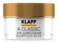 KLAPP Cosmetics A Classic Eye Care Cream 15ml