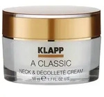 KLAPP Cosmetics A Classic Neck & Decollete Cream 50ml