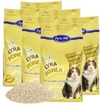 15 kg Lyra Pet&reg; Tofu Katzenstreu klumpend